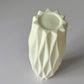 Ivory Tall Geometric Vase