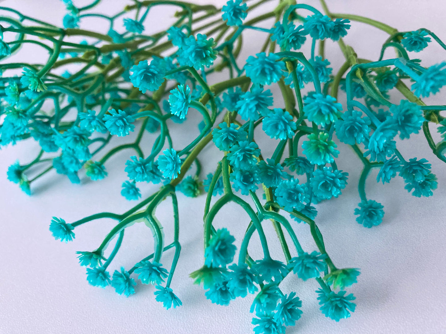 6 Stem Turquoise Gyp Bunch