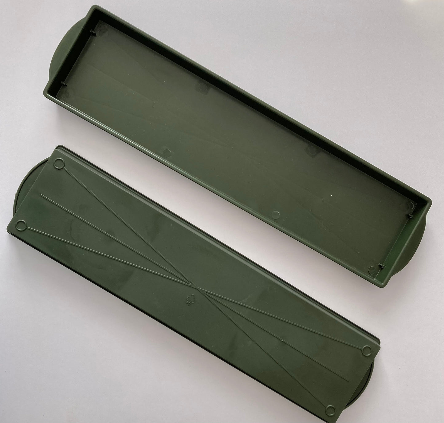 Green Double Brick Tray