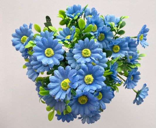 Blue Daisy Bunch