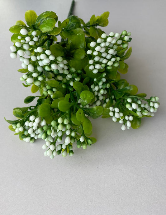 White Berry & foliage