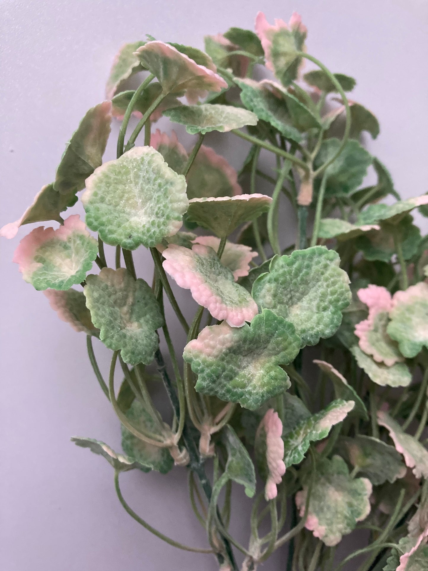 30cm Mixed Pink & Green Foliage Bunch