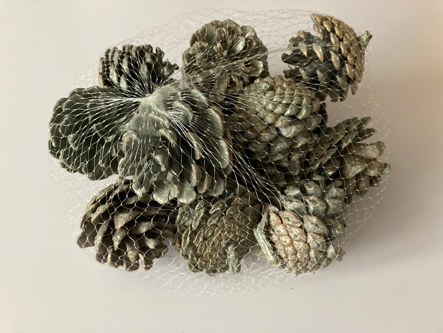 Grey Pinecone Bag