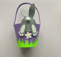 Purple Easter Bunny Basket