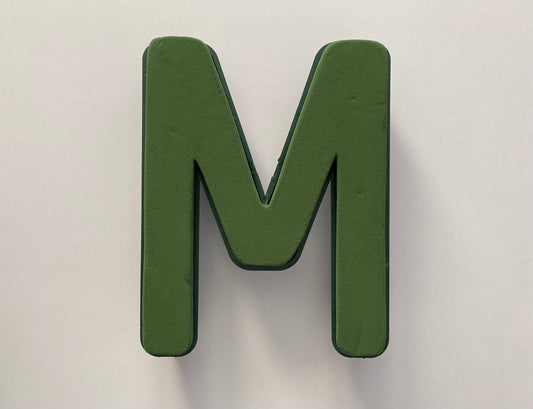 M Foam Letter