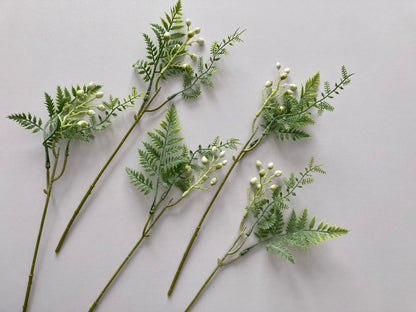 5 Mixed Foliage & Berry Stems