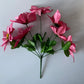 Pink Metallic Poinsettia Bunch