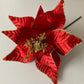 Red Velvet Poinsettia Stem