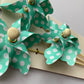 3pk Green Polka Dot Windmill Picks