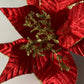 Red Velvet Poinsettia Stem