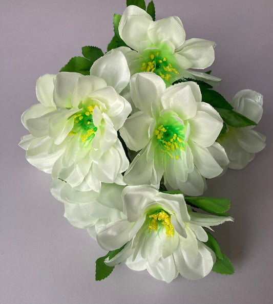 White Dahlia Bunch