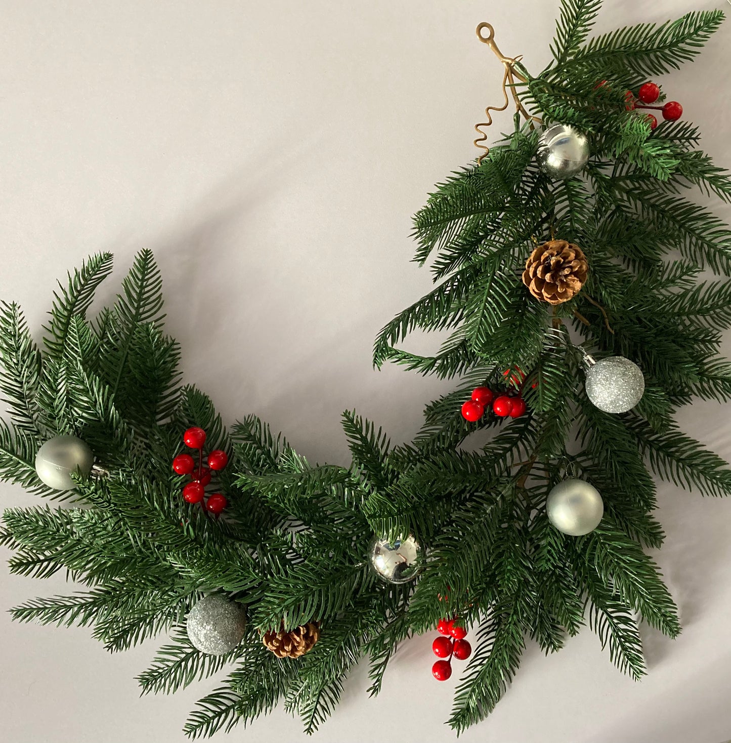 Berry, Pinecone & Bauble Trailing Spruce.