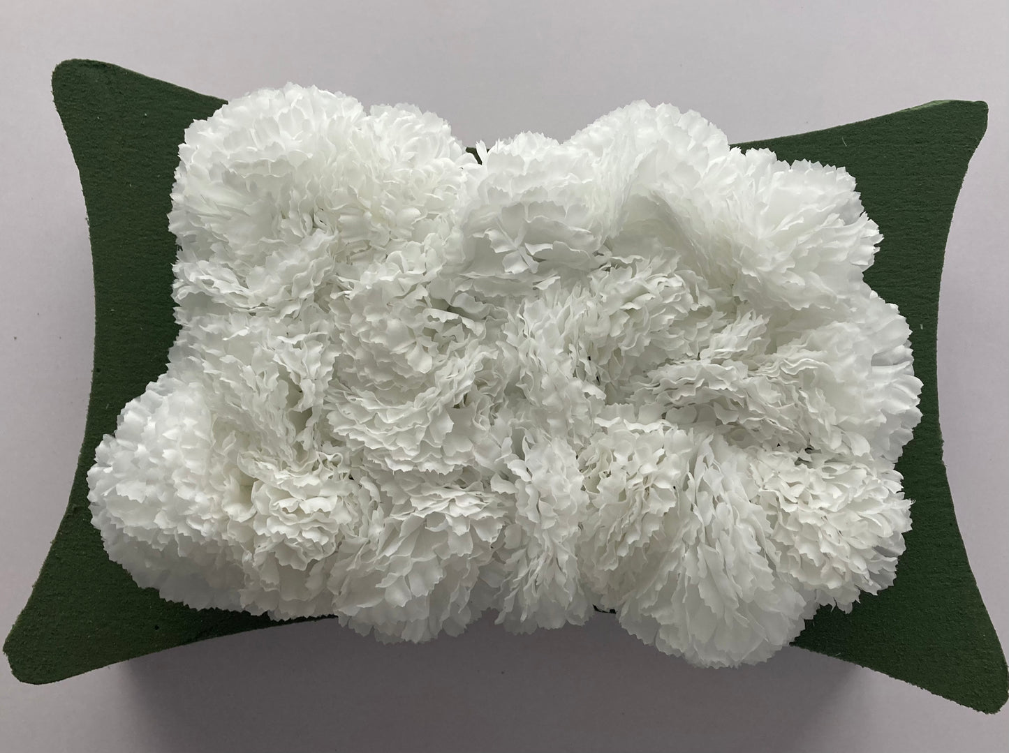 72 White Carnations