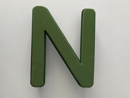 N Foam Letter