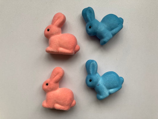 4pk Mini Blue & Pink Bunnies