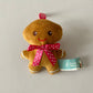 Plush Gingerbread Tree Decor Pink