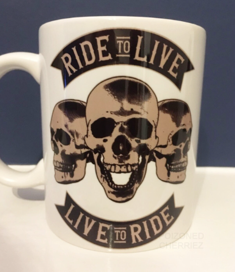 Ride To Live Mug