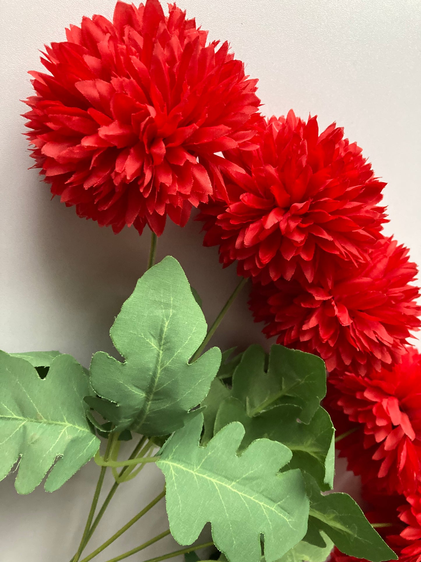 Red Chrysanthemum Bunch