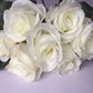 Frosted Ivory Rose Bunch