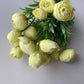Soft Yellow Ranunculus Bunch