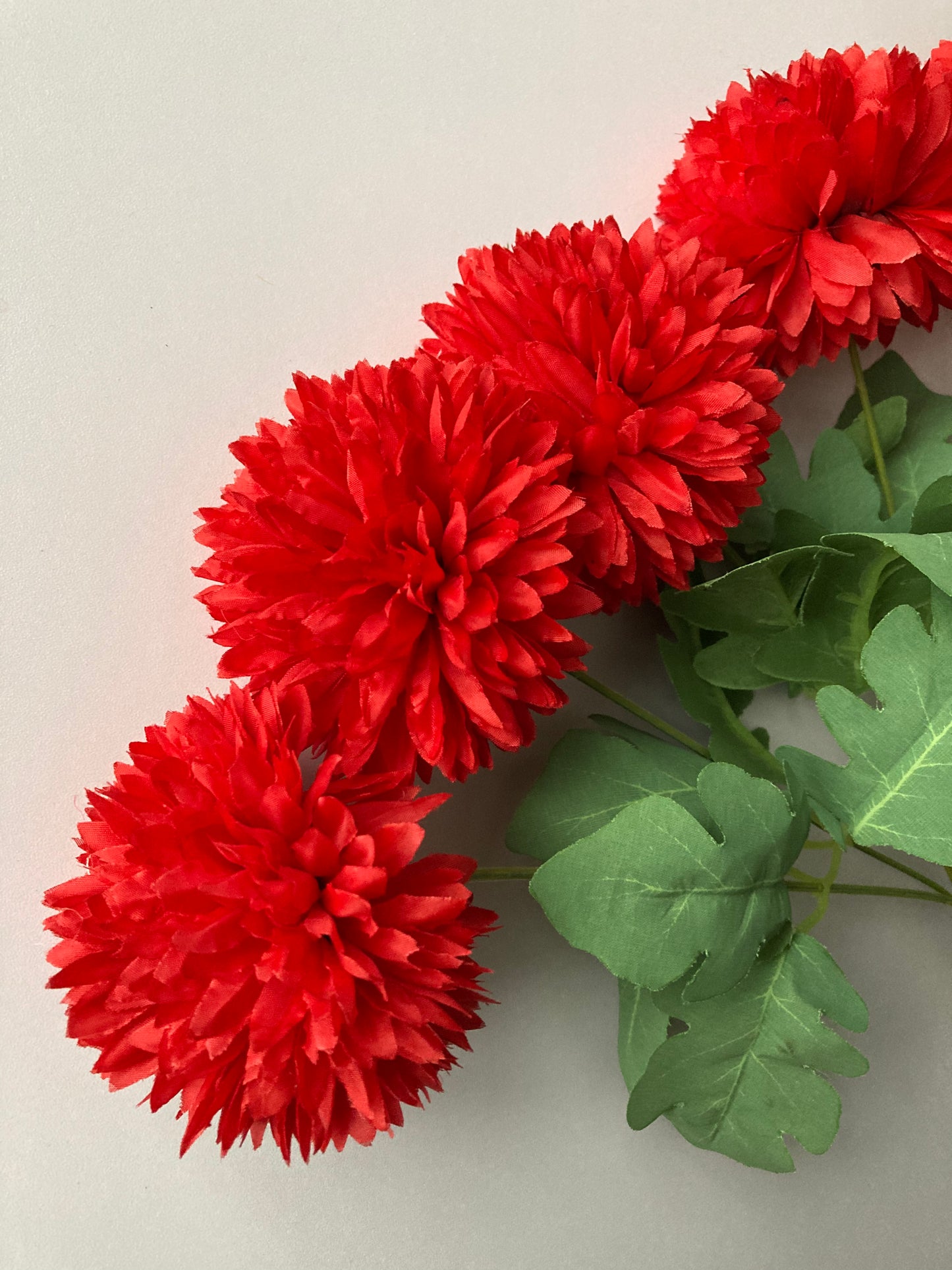 Red Chrysanthemum Bunch