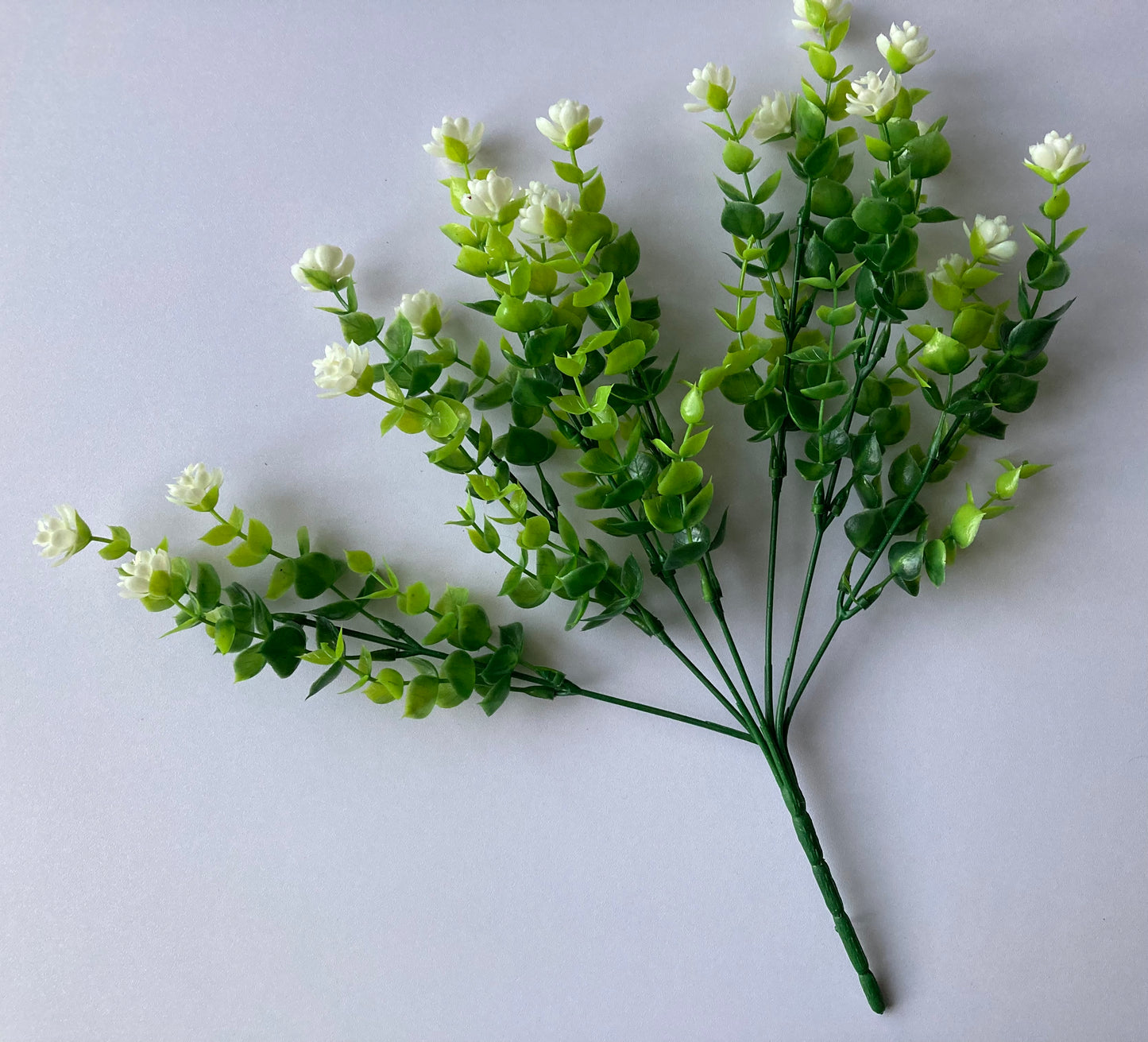 White Flower Foliage Bush