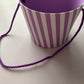 Purple Striped Pot