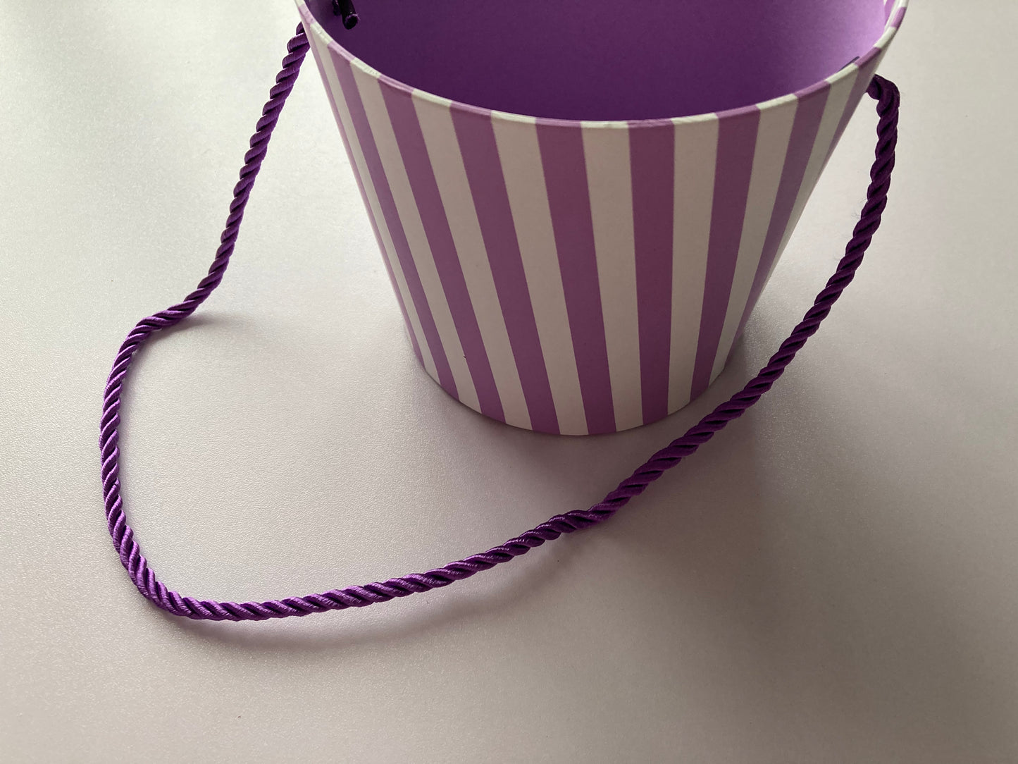 Purple Striped Pot