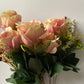 Peach/Mauve Rose Bunch