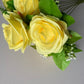 Lemon Yellow Rose & Gyp Bush