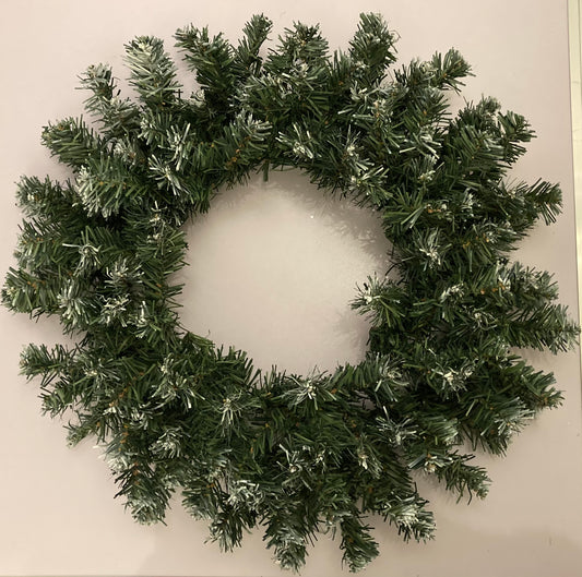 Snowy Tipped Spruce Wreath