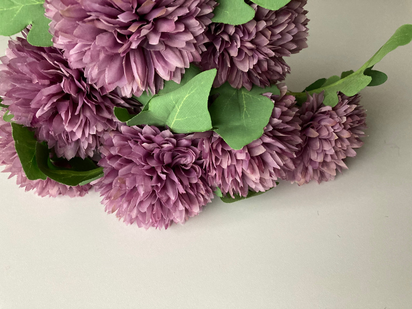 Purple Chrysanthemums Bunch