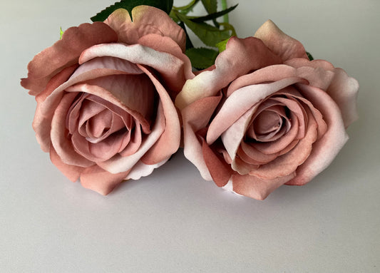 Vintage Pink Velvet Touch Rose