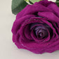 74cm Long Purple Velvet Rose