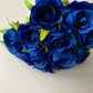 15 Royal Blue Roses