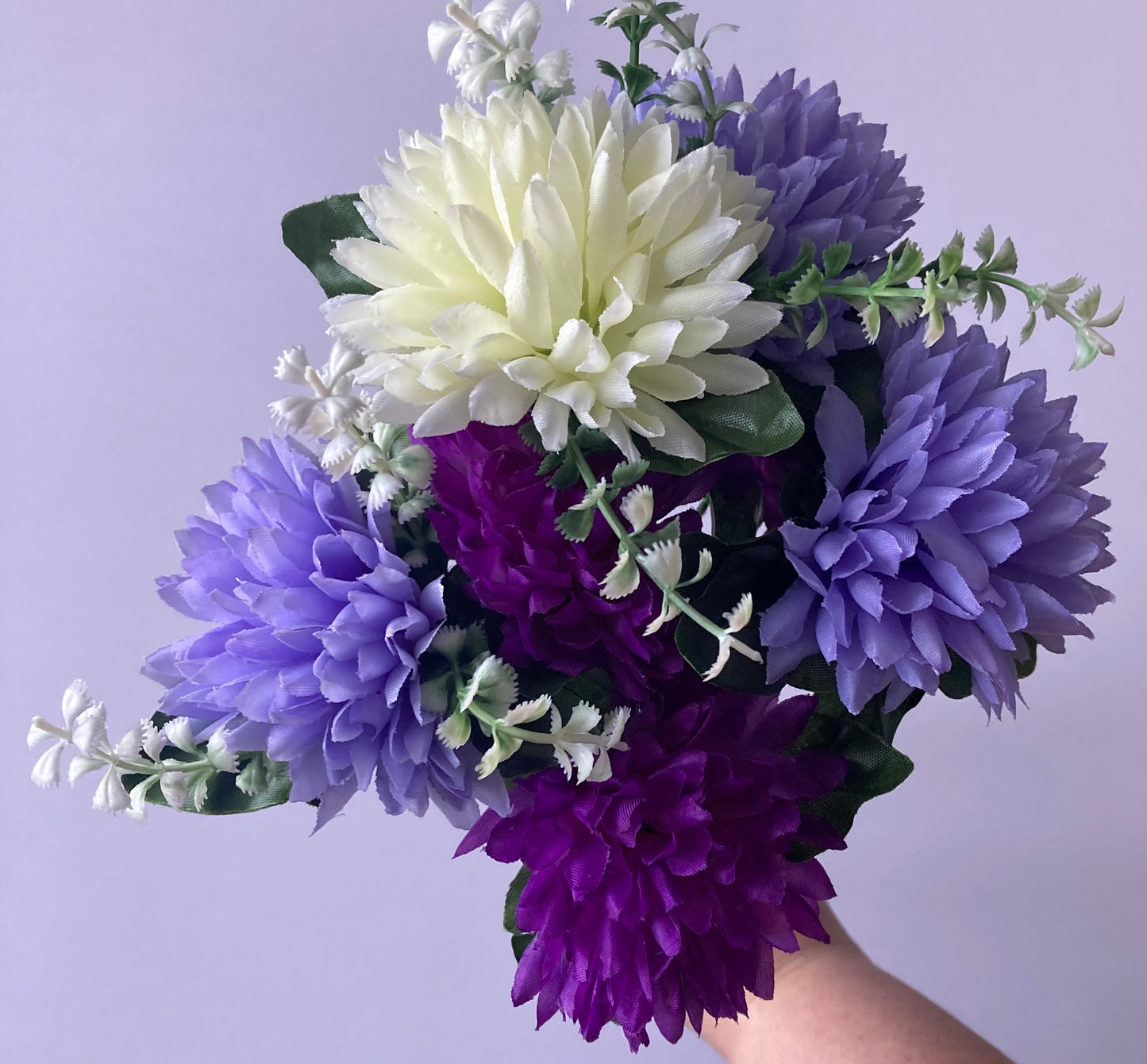 Purple Chrysanthemum Bunch