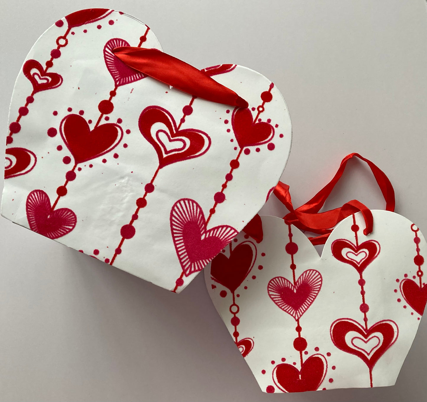 4 Pack Large Card Heart Shape Pot