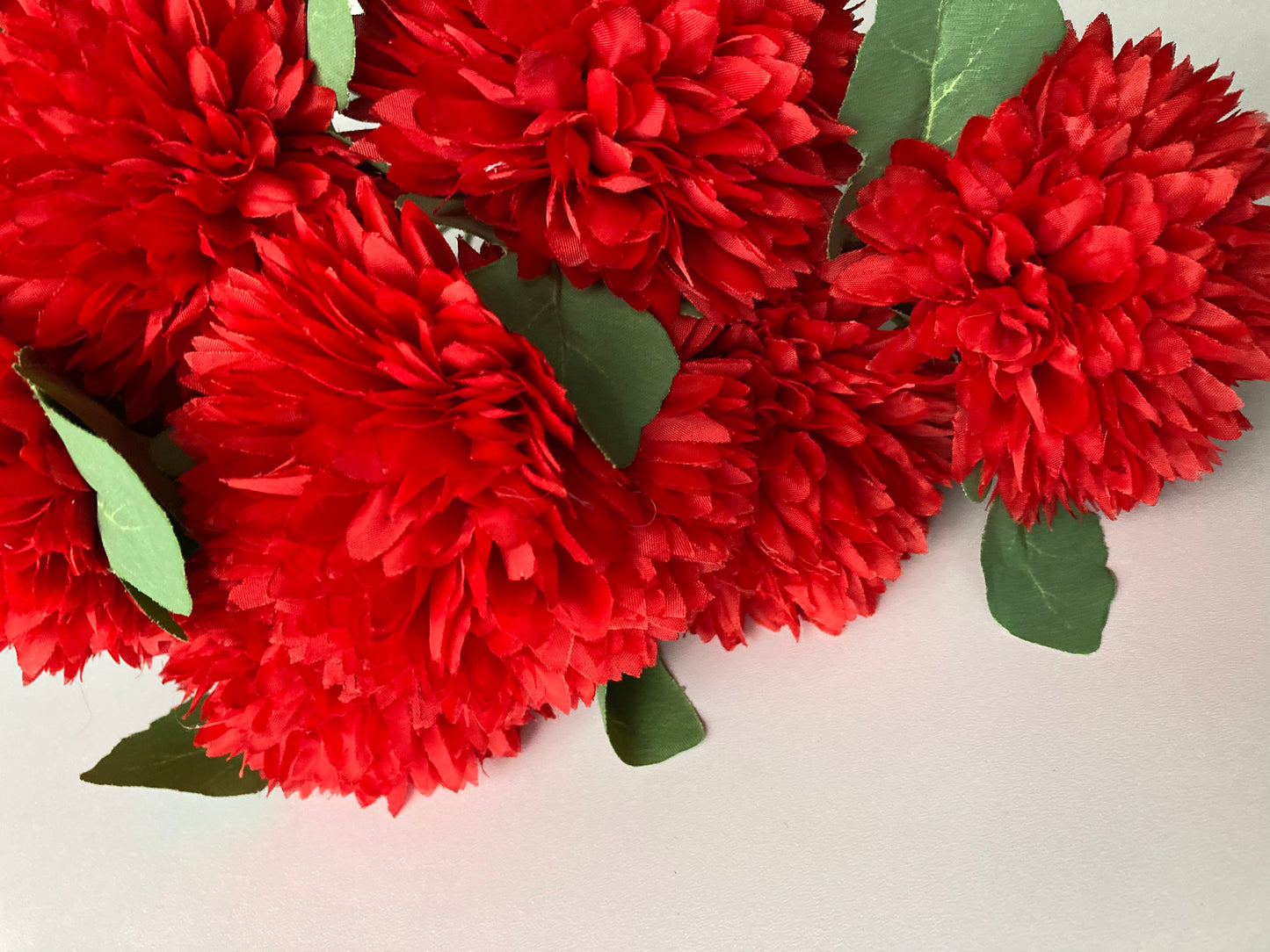 Red Chrysanthemum Bunch