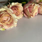 Peach/Mauve Rose Bunch