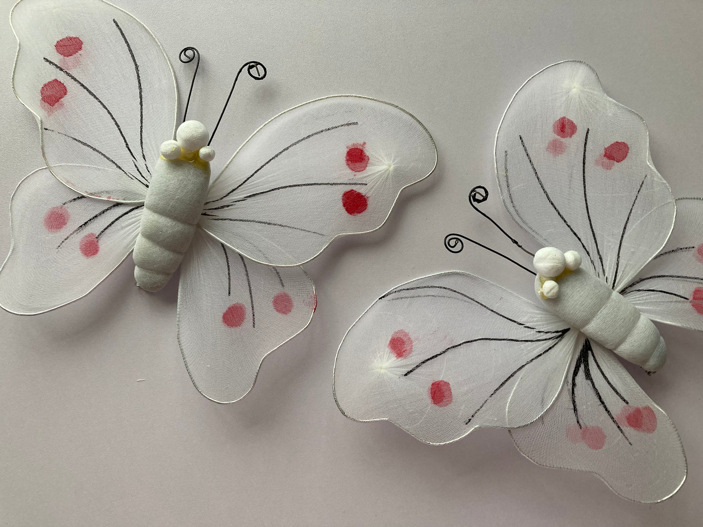 White Butterfly Set