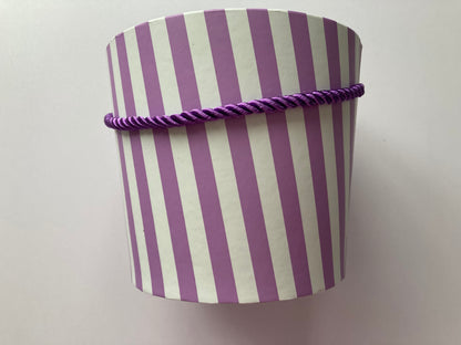 Purple Striped Pot