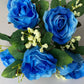5 Blue Rosebud & Gyp Bunch