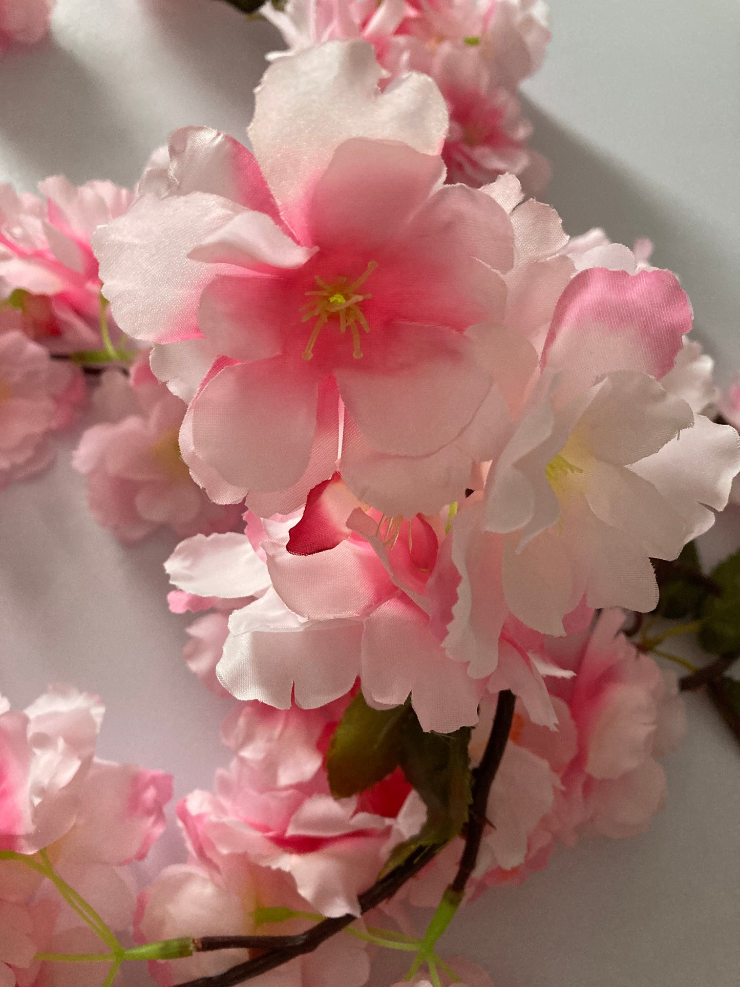 Pink Cherry Blossom Garland