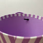 Purple Striped Pot