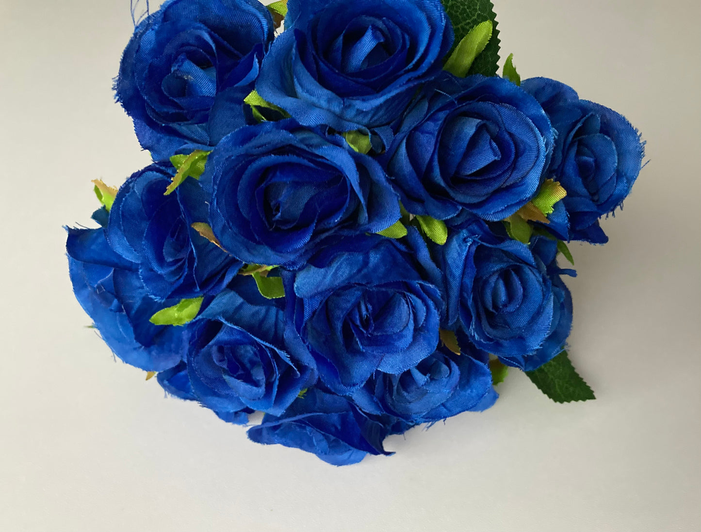 15 Royal Blue Roses