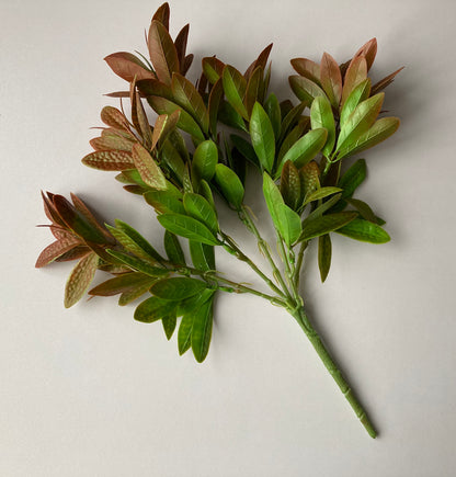 Brown/Green Mixed Leaf Bunch