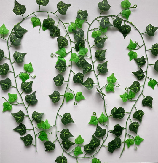 Mixed Green Ivy Garland