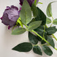 74cm Long Purple Velvet Rose