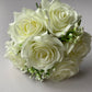 Small Ivory Rose Bunch