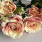 Peach/Mauve Rose Bunch